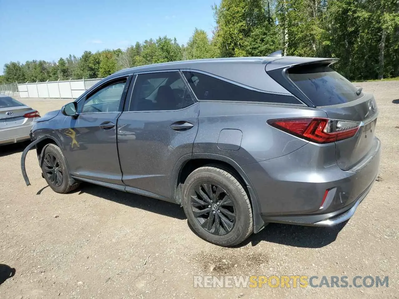 2 fotografías del automóvil dañado JTJHZKFA1M2031902 LEXUS RX350 2021