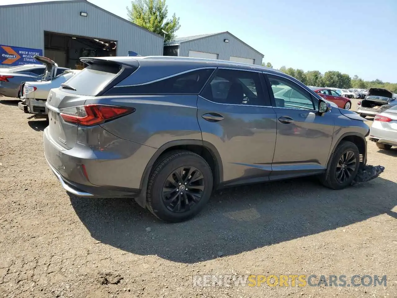3 fotografías del automóvil dañado JTJHZKFA1M2031902 LEXUS RX350 2021