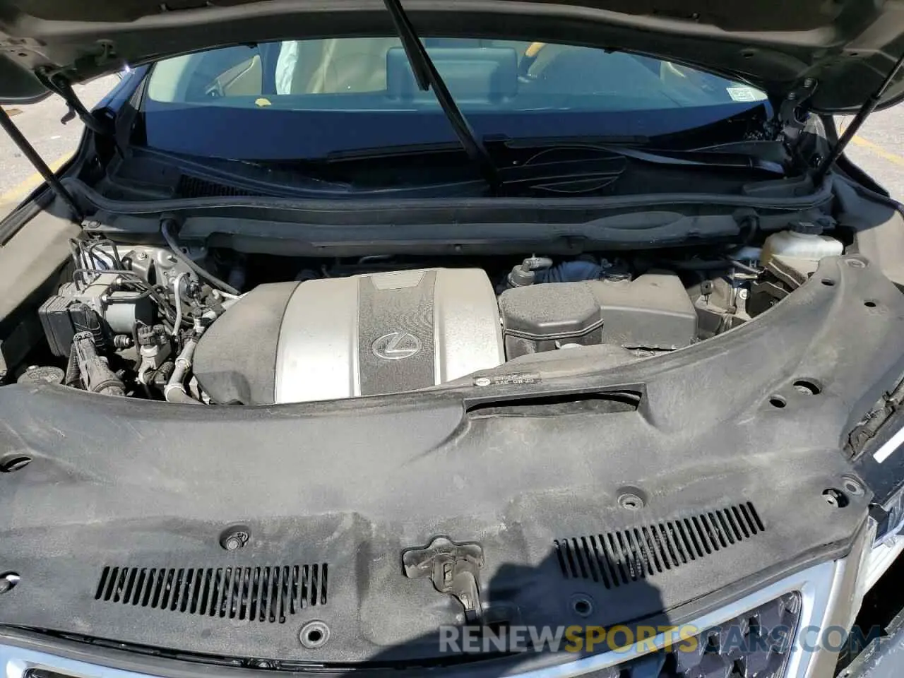 12 fotografías del automóvil dañado JTJHZKFA2M2030340 LEXUS RX350 2021