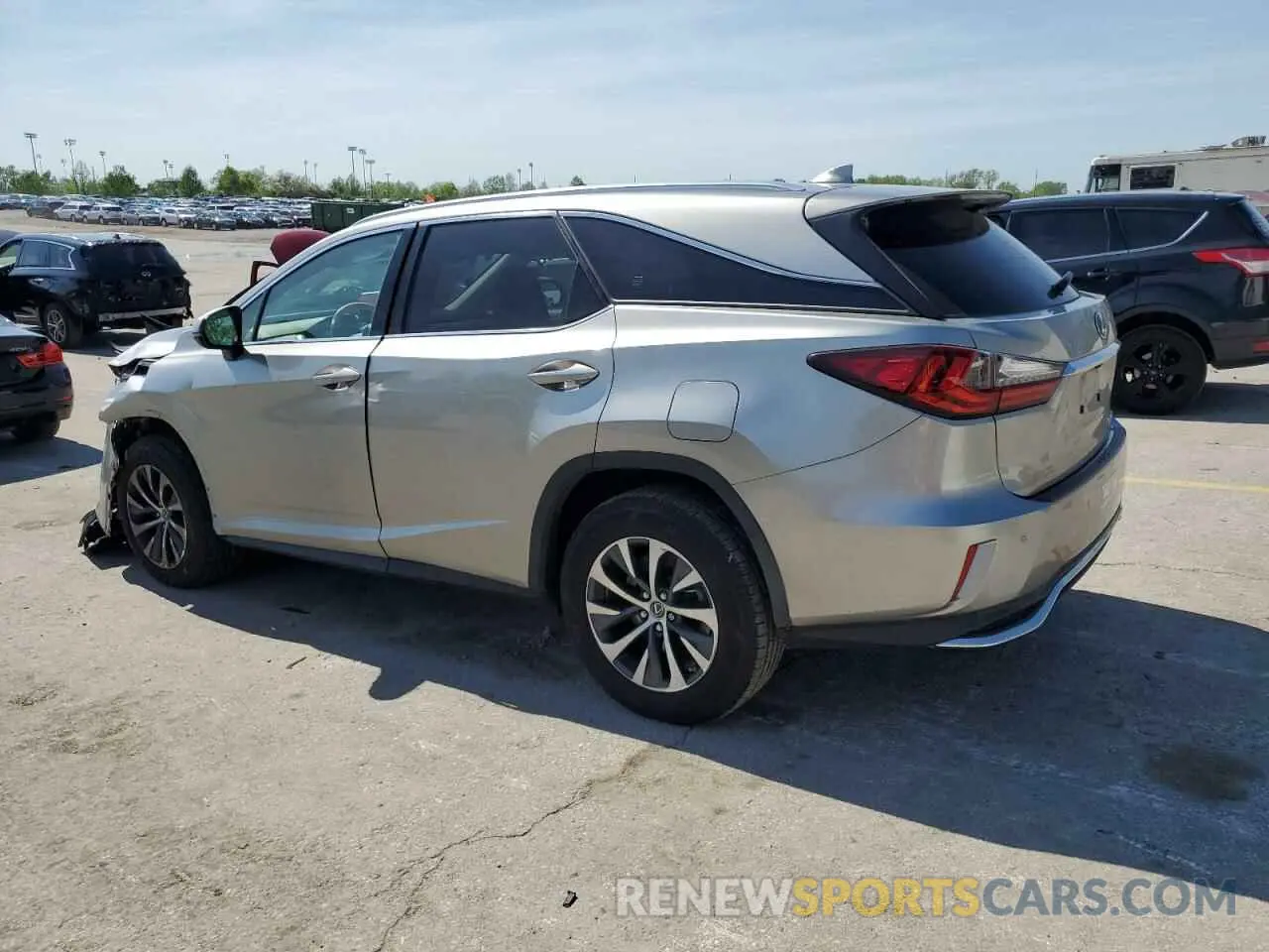 2 fotografías del automóvil dañado JTJHZKFA2M2030340 LEXUS RX350 2021