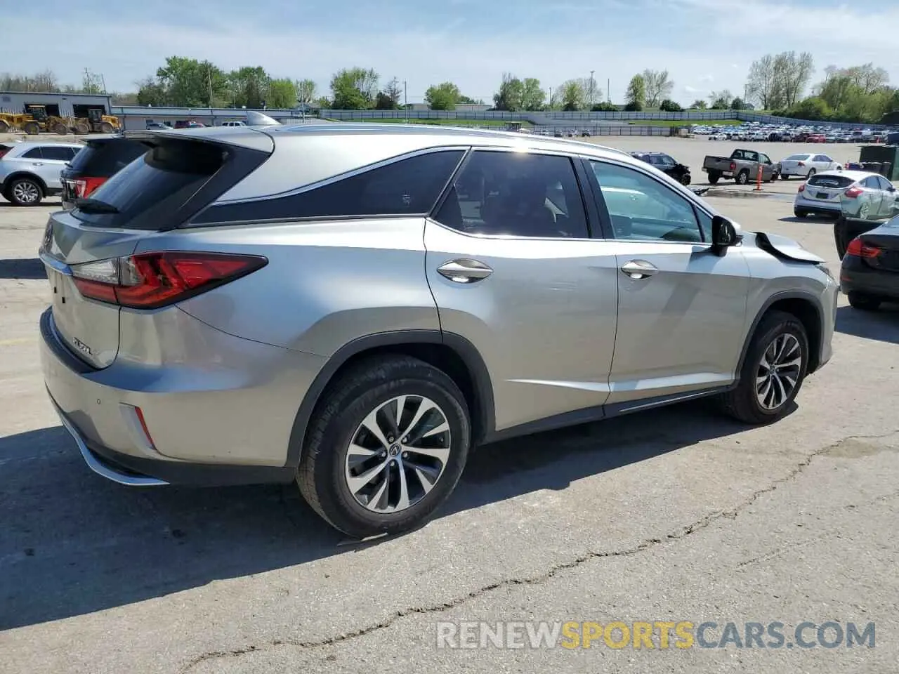 3 fotografías del automóvil dañado JTJHZKFA2M2030340 LEXUS RX350 2021
