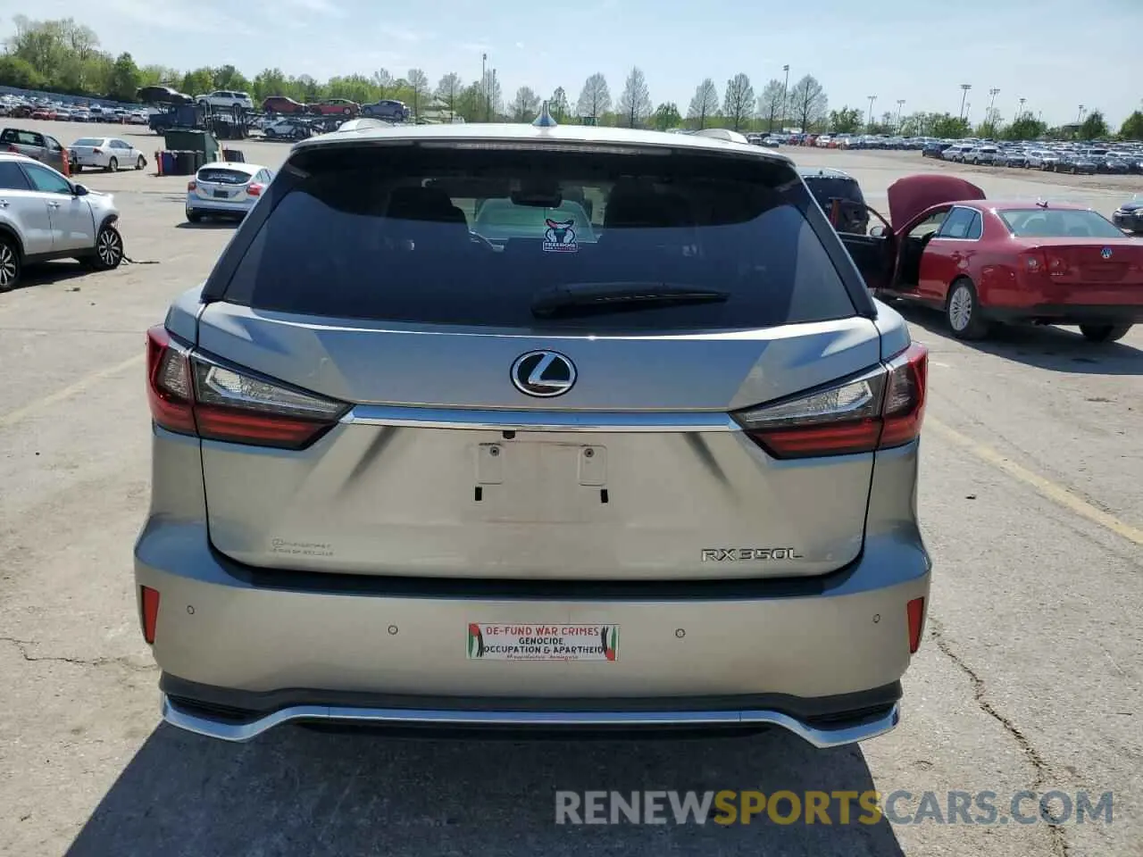 6 fotografías del automóvil dañado JTJHZKFA2M2030340 LEXUS RX350 2021