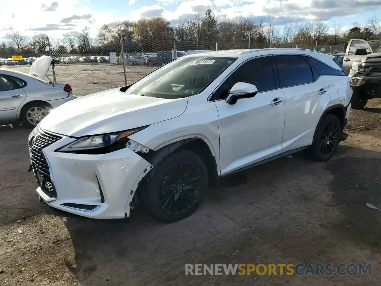 1 fotografías del automóvil dañado JTJHZKFA4M2029125 LEXUS RX350 2021