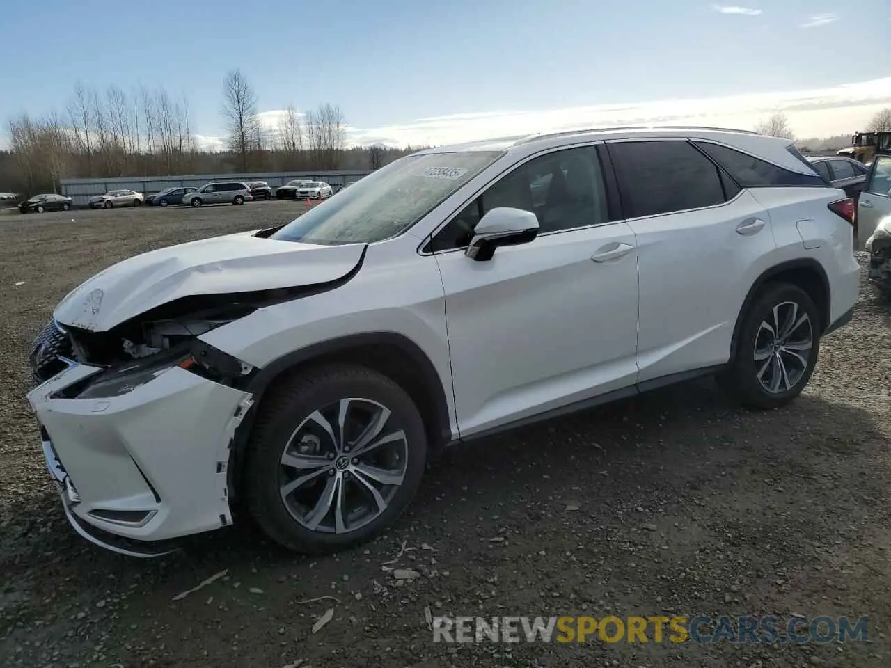 1 fotografías del automóvil dañado JTJHZKFA5M2033300 LEXUS RX350 2021