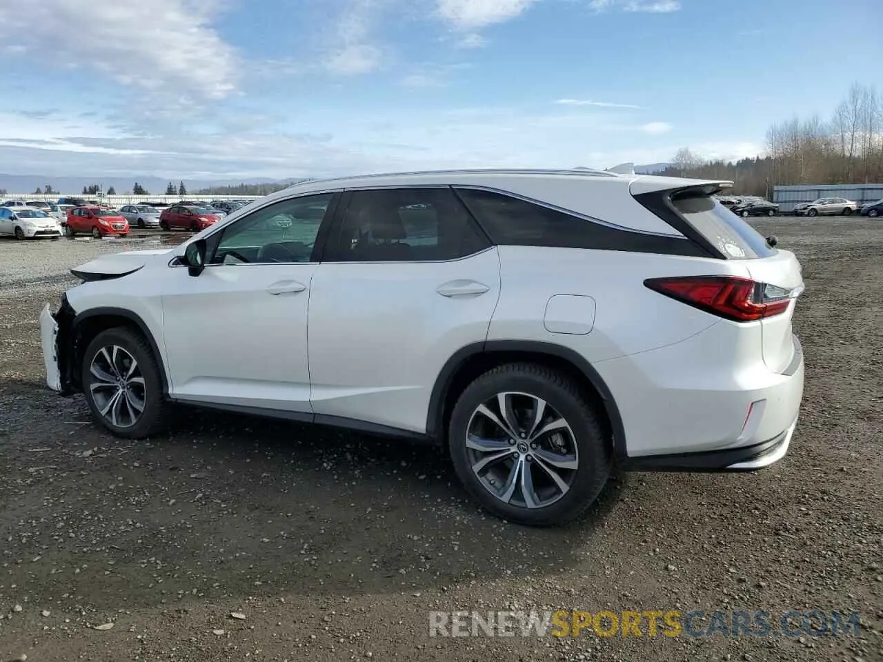 2 fotografías del automóvil dañado JTJHZKFA5M2033300 LEXUS RX350 2021