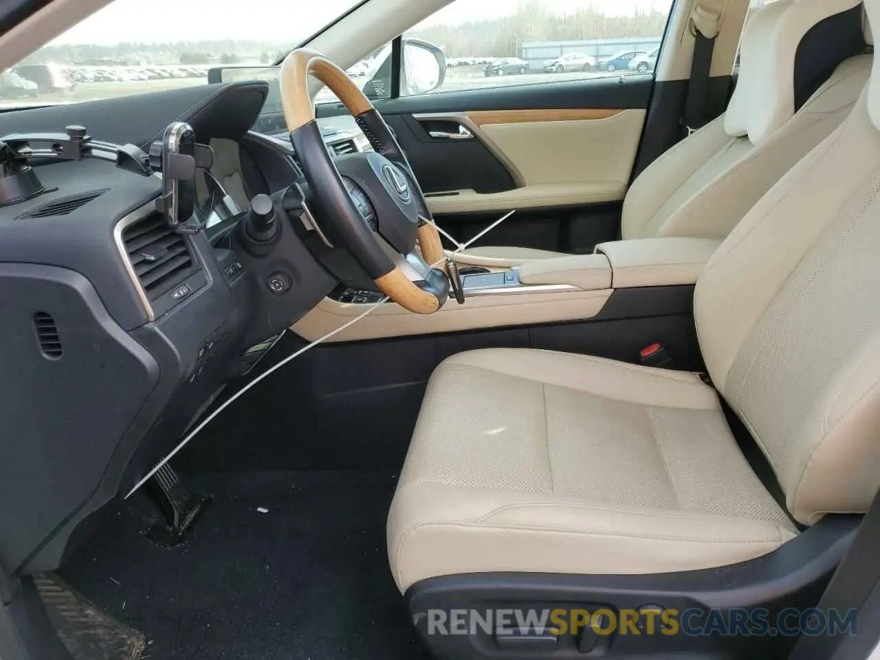 7 fotografías del automóvil dañado JTJHZKFA5M2033300 LEXUS RX350 2021