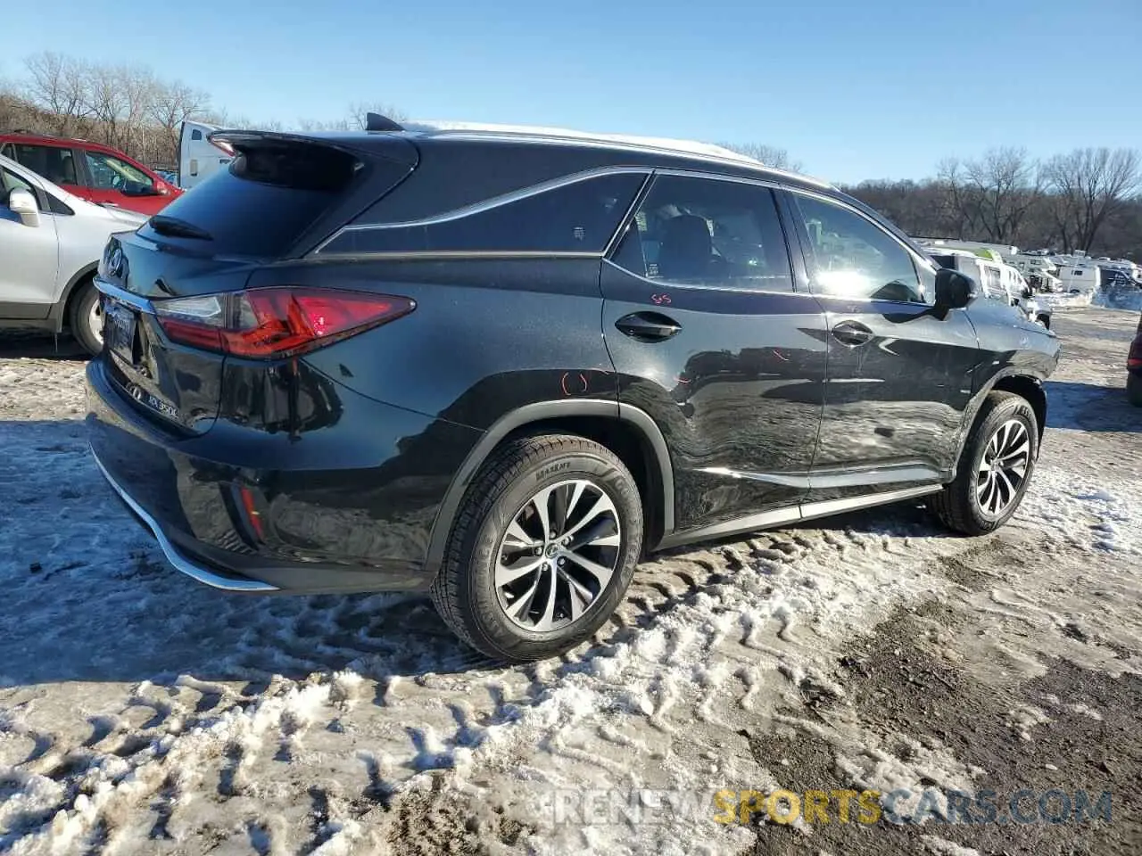3 fotografías del automóvil dañado JTJHZKFA6M2028221 LEXUS RX350 2021