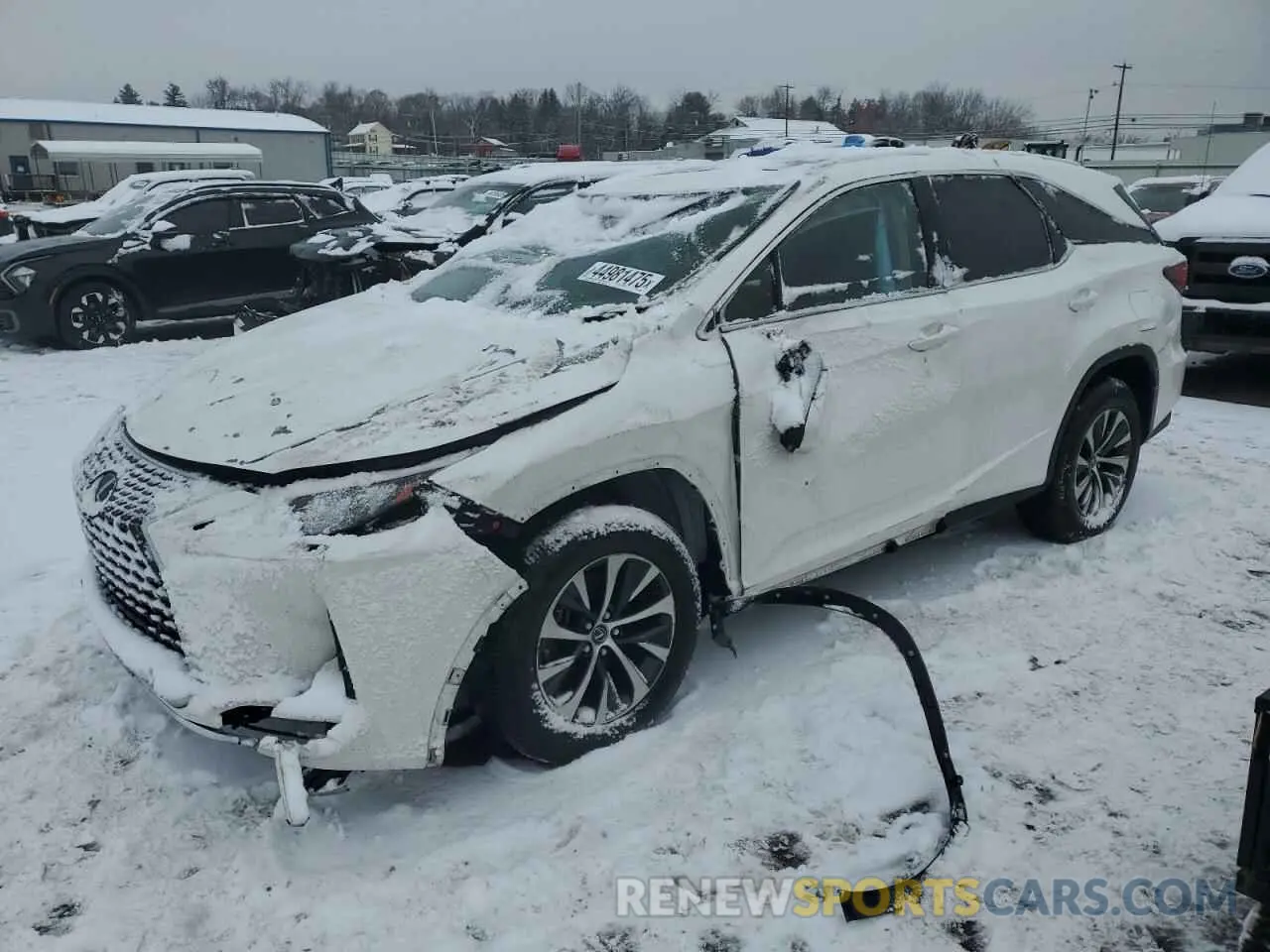 1 fotografías del automóvil dañado JTJHZKFA6M2034049 LEXUS RX350 2021