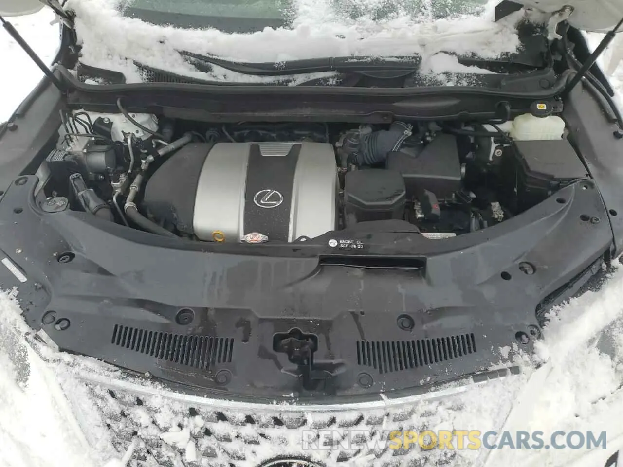 12 fotografías del automóvil dañado JTJHZKFA6M2034049 LEXUS RX350 2021
