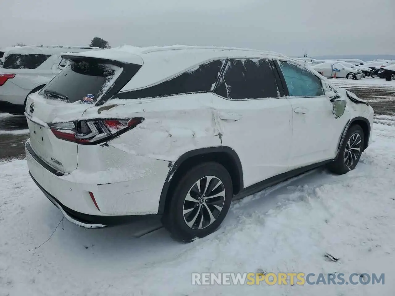 3 fotografías del automóvil dañado JTJHZKFA6M2034049 LEXUS RX350 2021