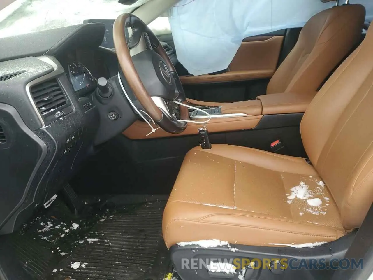 7 fotografías del automóvil dañado JTJHZKFA6M2034049 LEXUS RX350 2021