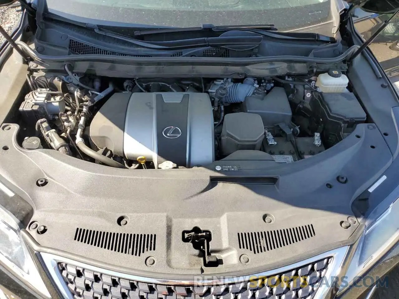 12 fotografías del automóvil dañado JTJHZKFA9M2029573 LEXUS RX350 2021