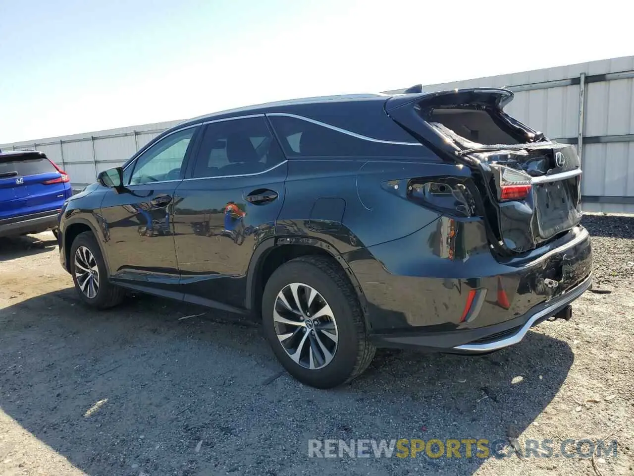 2 fotografías del automóvil dañado JTJHZKFA9M2029573 LEXUS RX350 2021