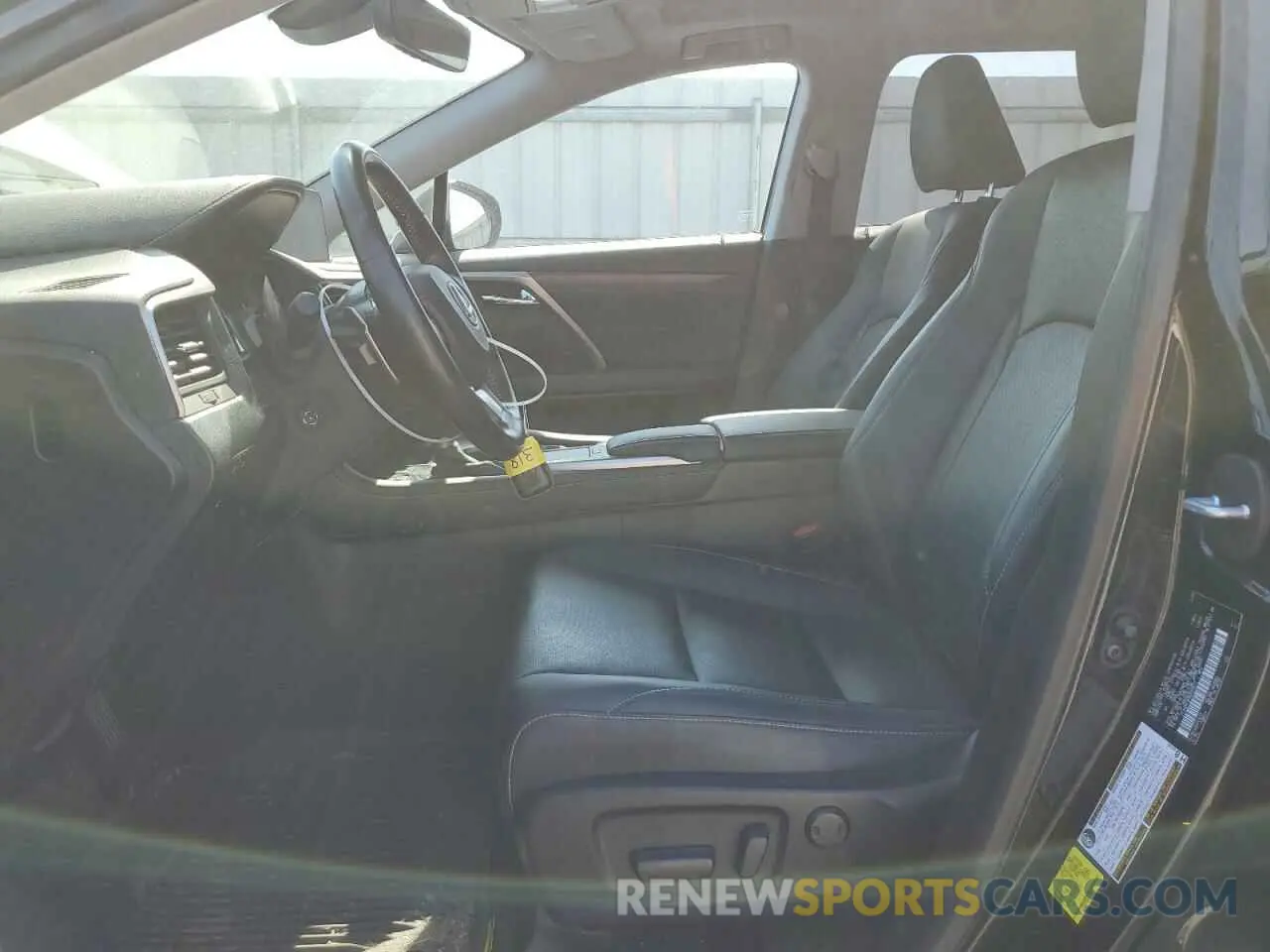 7 fotografías del automóvil dañado JTJHZKFA9M2029573 LEXUS RX350 2021