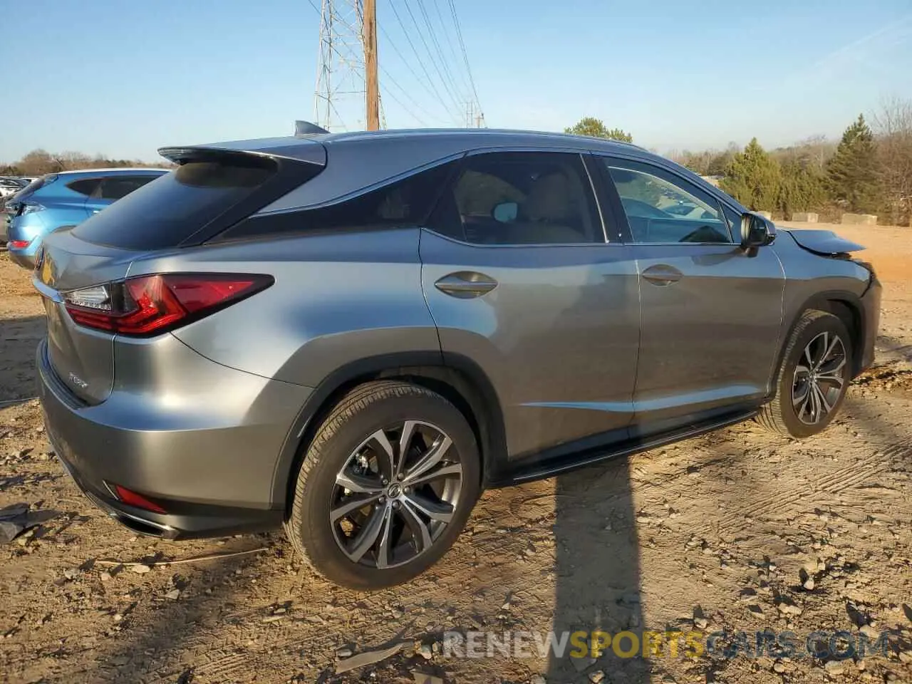 3 fotografías del automóvil dañado JTJHZMDA0M2053551 LEXUS RX350 2021