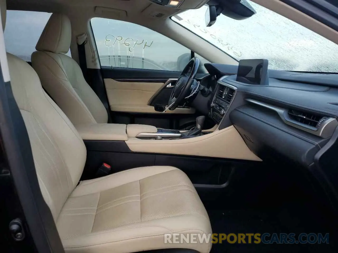 5 fotografías del automóvil dañado JTJJZKEA4M2021349 LEXUS RX350 2021