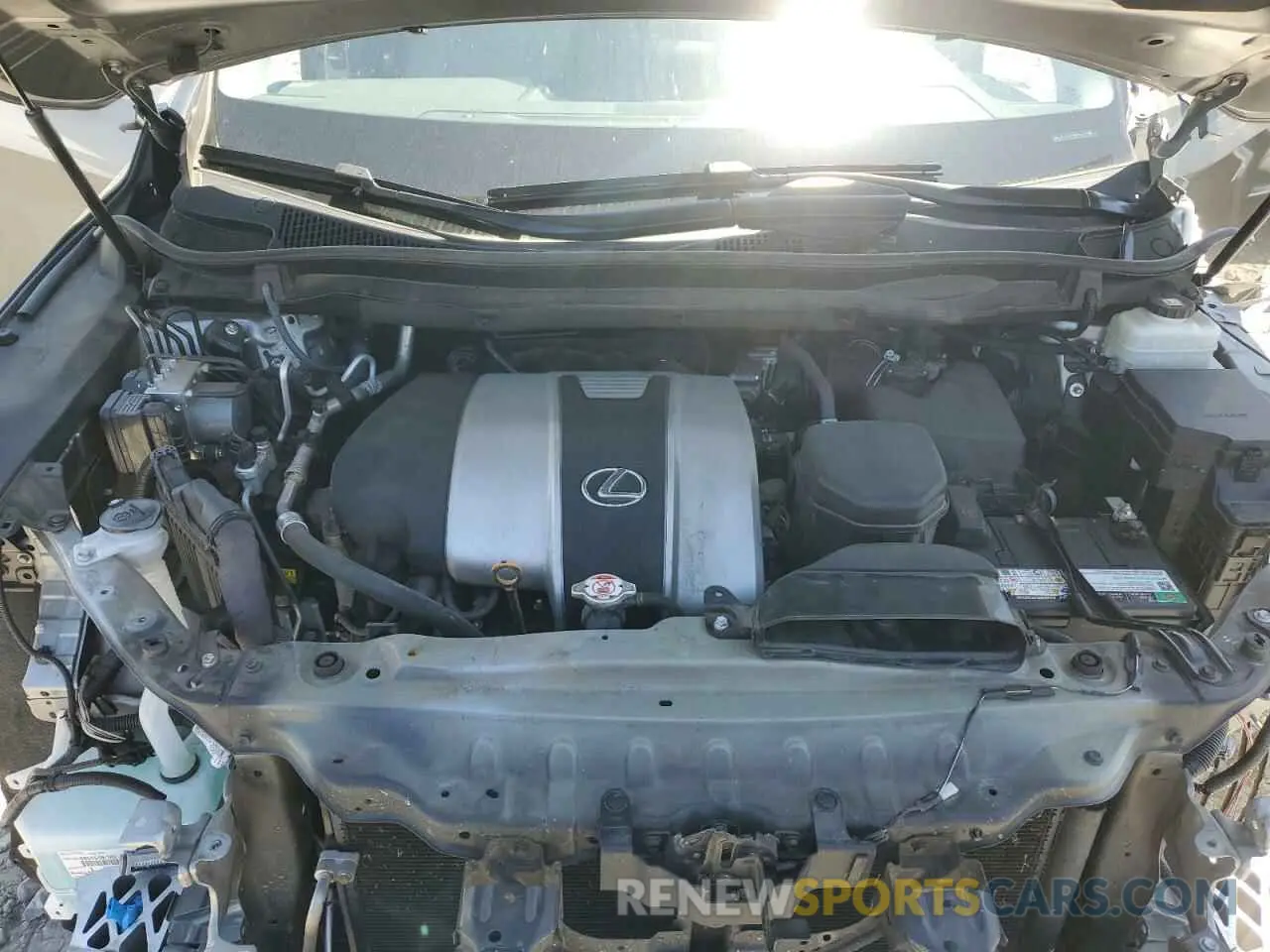 12 fotografías del automóvil dañado 2T2HZMAA0NC223154 LEXUS RX350 2022