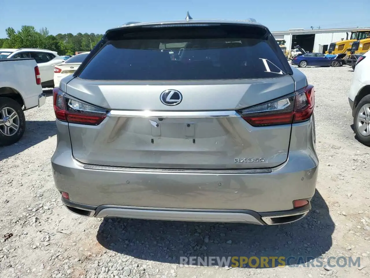 6 fotografías del automóvil dañado 2T2HZMAA0NC223154 LEXUS RX350 2022