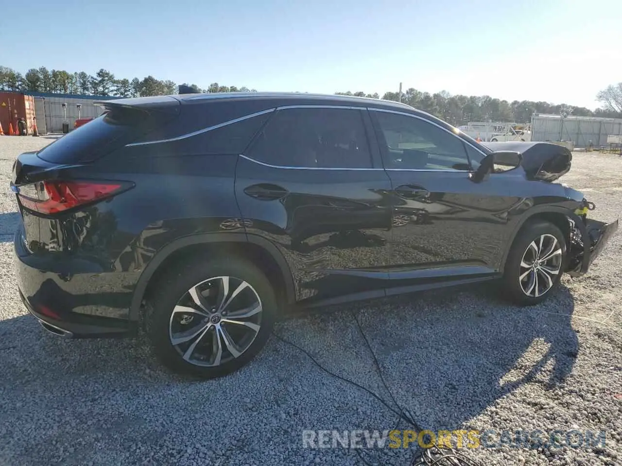 3 fotografías del automóvil dañado 2T2HZMAA0NC241041 LEXUS RX350 2022