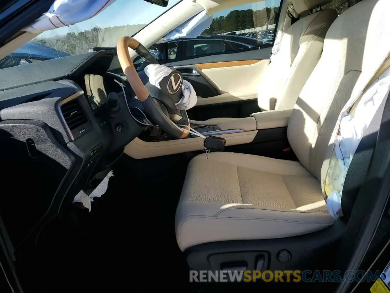 7 fotografías del automóvil dañado 2T2HZMAA0NC241041 LEXUS RX350 2022