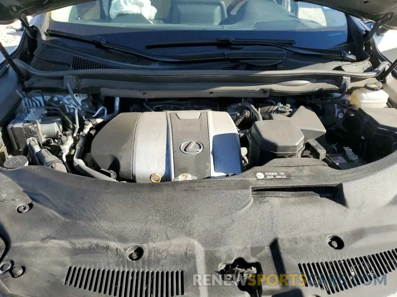 12 fotografías del automóvil dañado 2T2HZMAA0NC249785 LEXUS RX350 2022