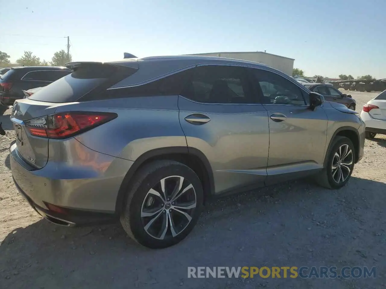 3 fotografías del automóvil dañado 2T2HZMAA0NC249785 LEXUS RX350 2022