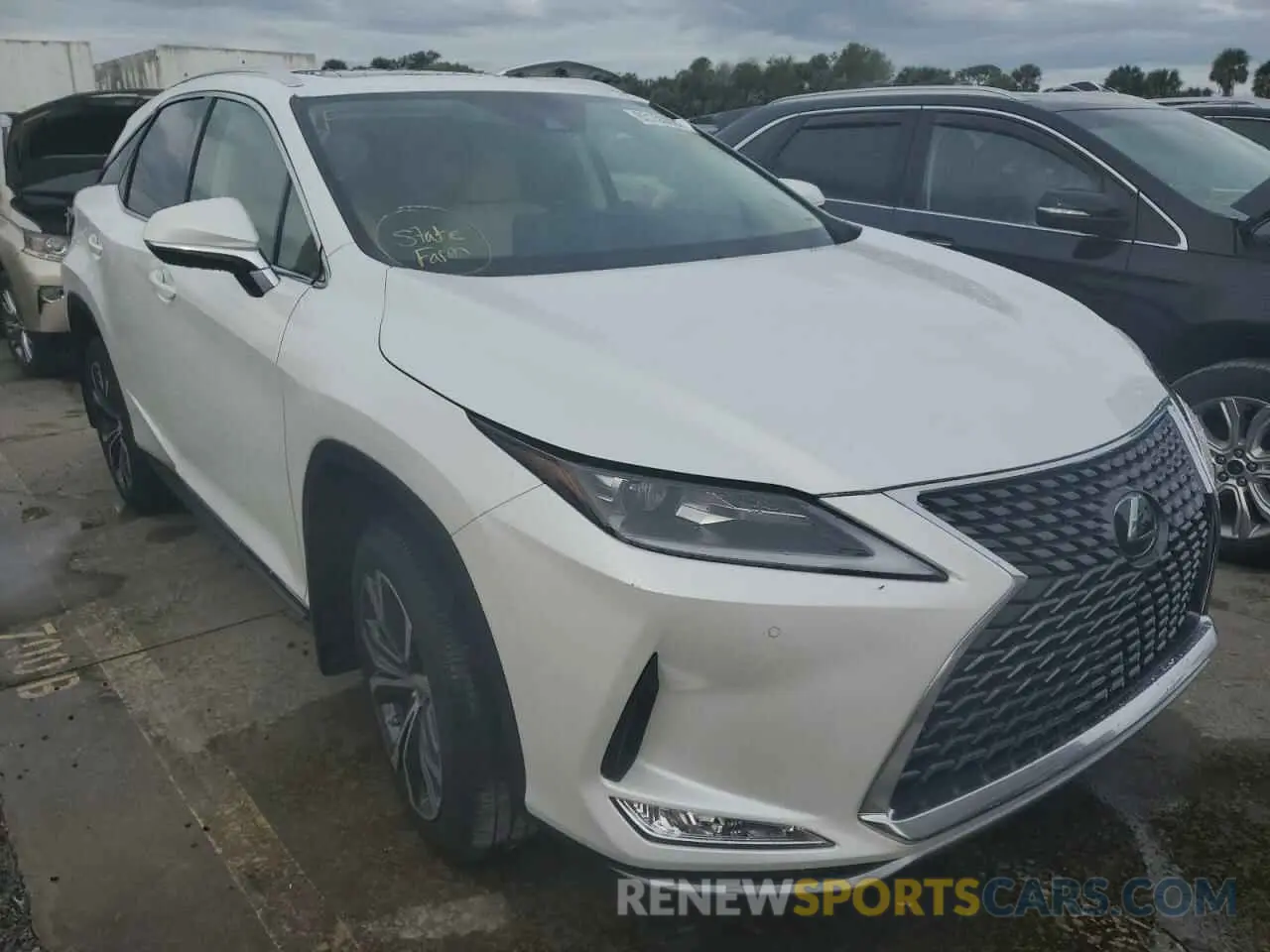 1 fotografías del automóvil dañado 2T2HZMAA0NC254694 LEXUS RX350 2022