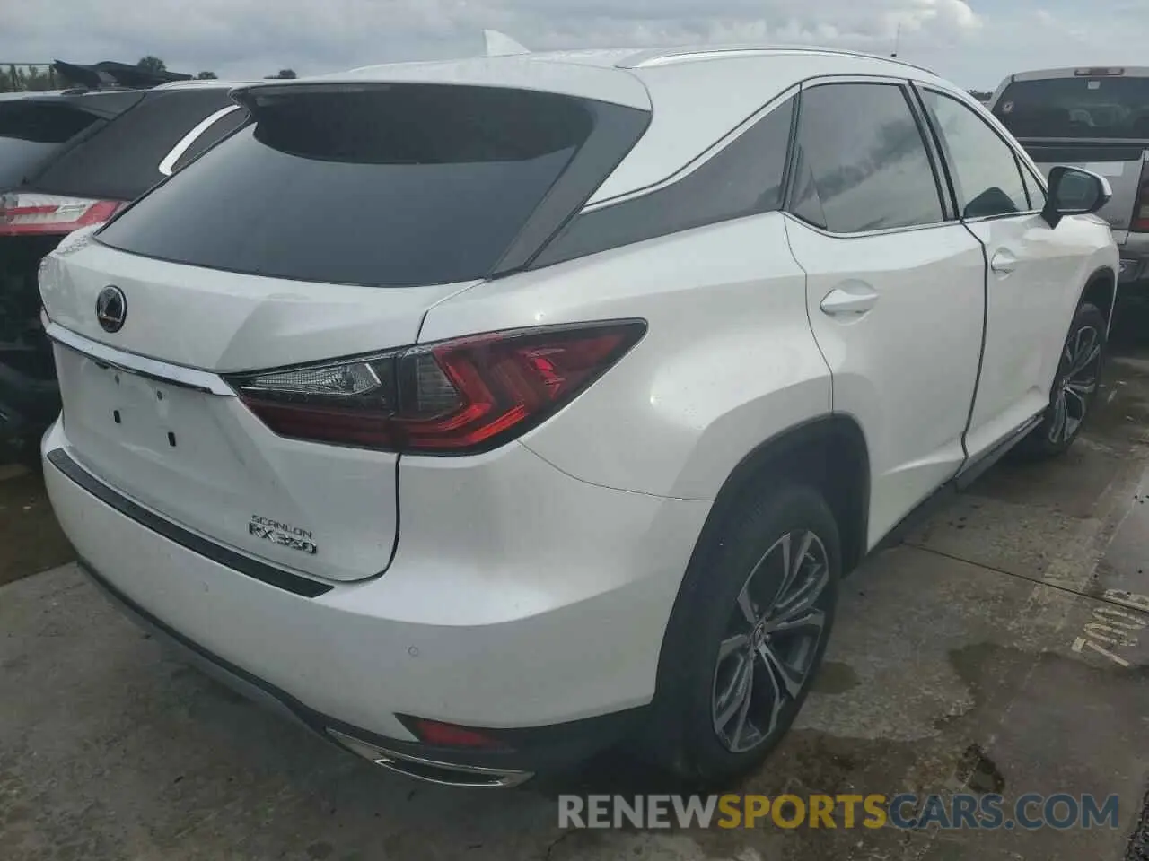 4 fotografías del automóvil dañado 2T2HZMAA0NC254694 LEXUS RX350 2022