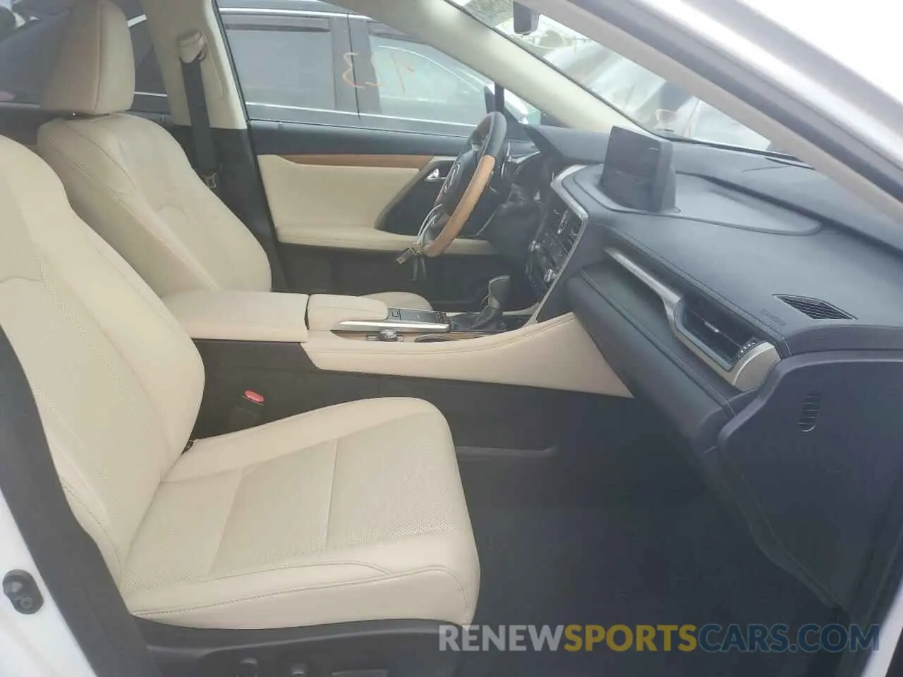 5 fotografías del automóvil dañado 2T2HZMAA0NC254694 LEXUS RX350 2022
