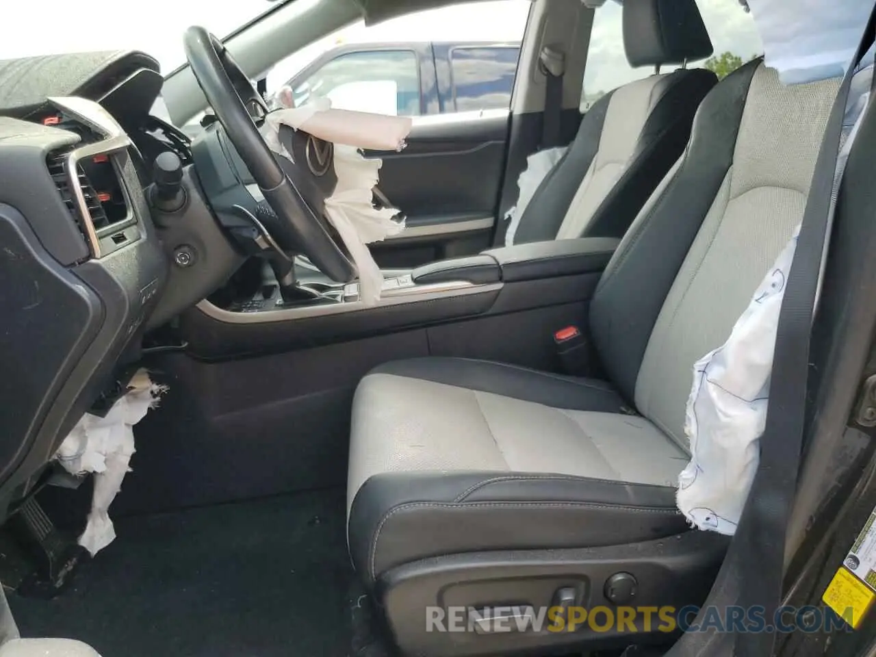 7 fotografías del automóvil dañado 2T2HZMAA1NC230825 LEXUS RX350 2022