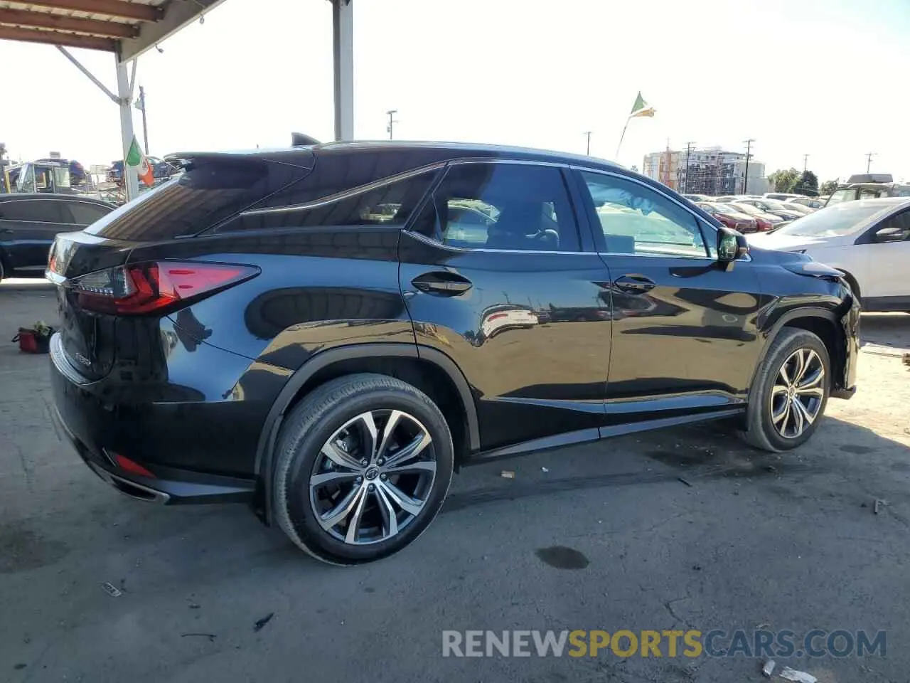 3 fotografías del automóvil dañado 2T2HZMAA1NC254381 LEXUS RX350 2022