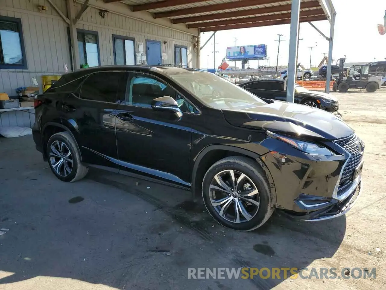 4 fotografías del automóvil dañado 2T2HZMAA1NC254381 LEXUS RX350 2022