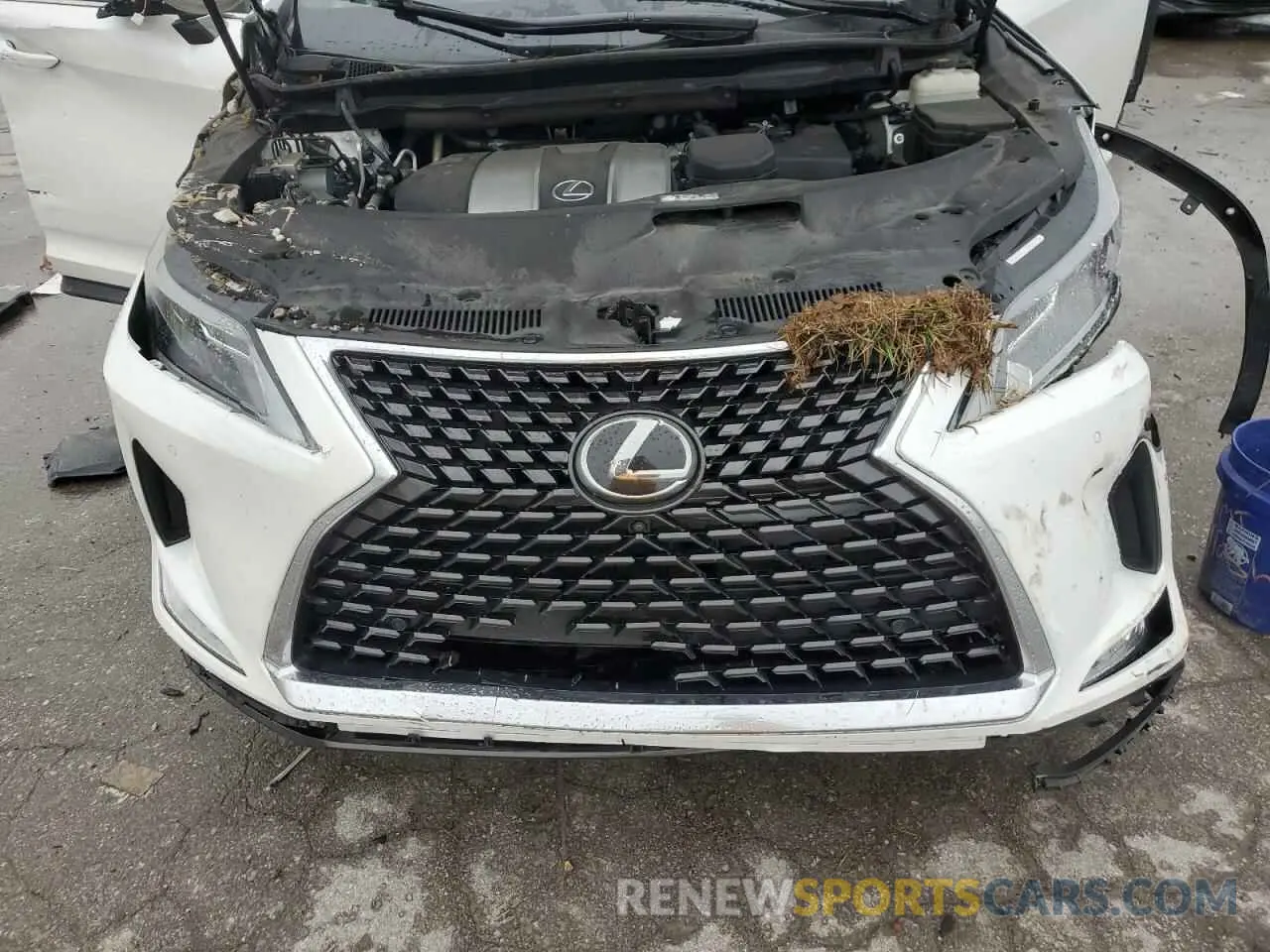 13 fotografías del automóvil dañado 2T2HZMAA2NC222393 LEXUS RX350 2022