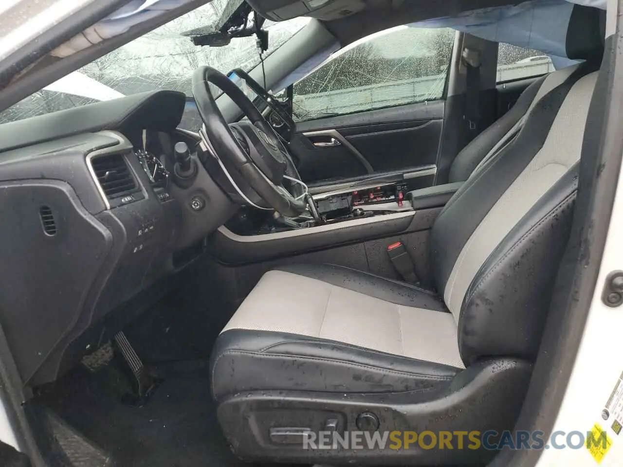 7 fotografías del automóvil dañado 2T2HZMAA2NC222393 LEXUS RX350 2022