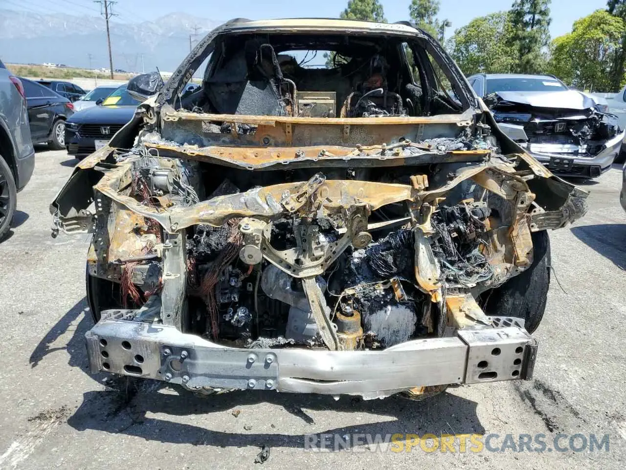 5 fotografías del automóvil dañado 2T2HZMAA2NC244975 LEXUS RX350 2022