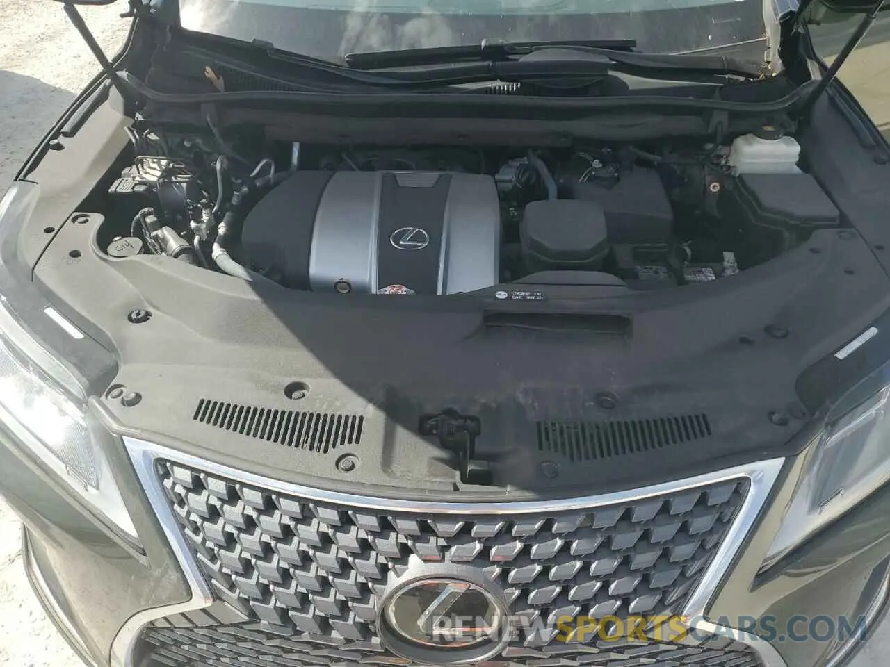 12 fotografías del automóvil dañado 2T2HZMAA2NC250534 LEXUS RX350 2022