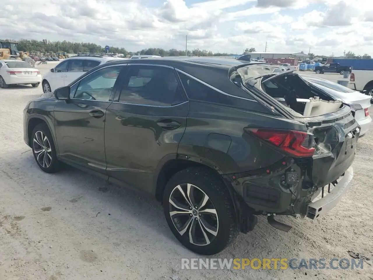 2 fotografías del automóvil dañado 2T2HZMAA2NC250534 LEXUS RX350 2022