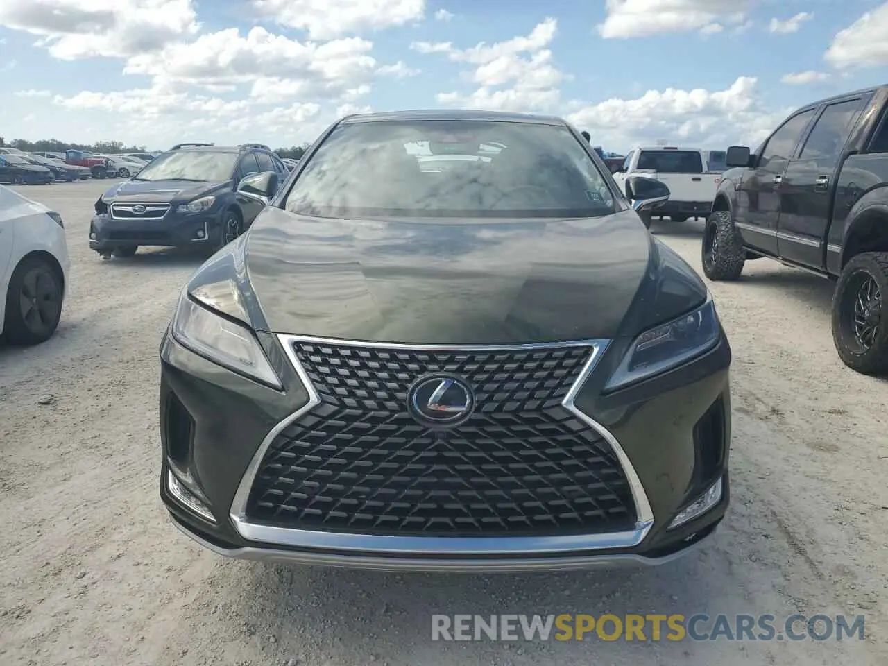 5 fotografías del automóvil dañado 2T2HZMAA2NC250534 LEXUS RX350 2022
