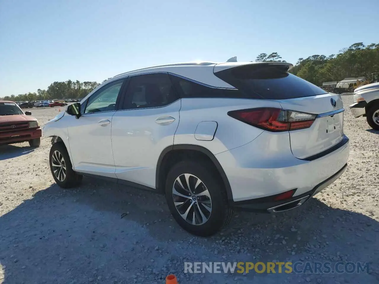2 fotografías del automóvil dañado 2T2HZMAA2NC258178 LEXUS RX350 2022