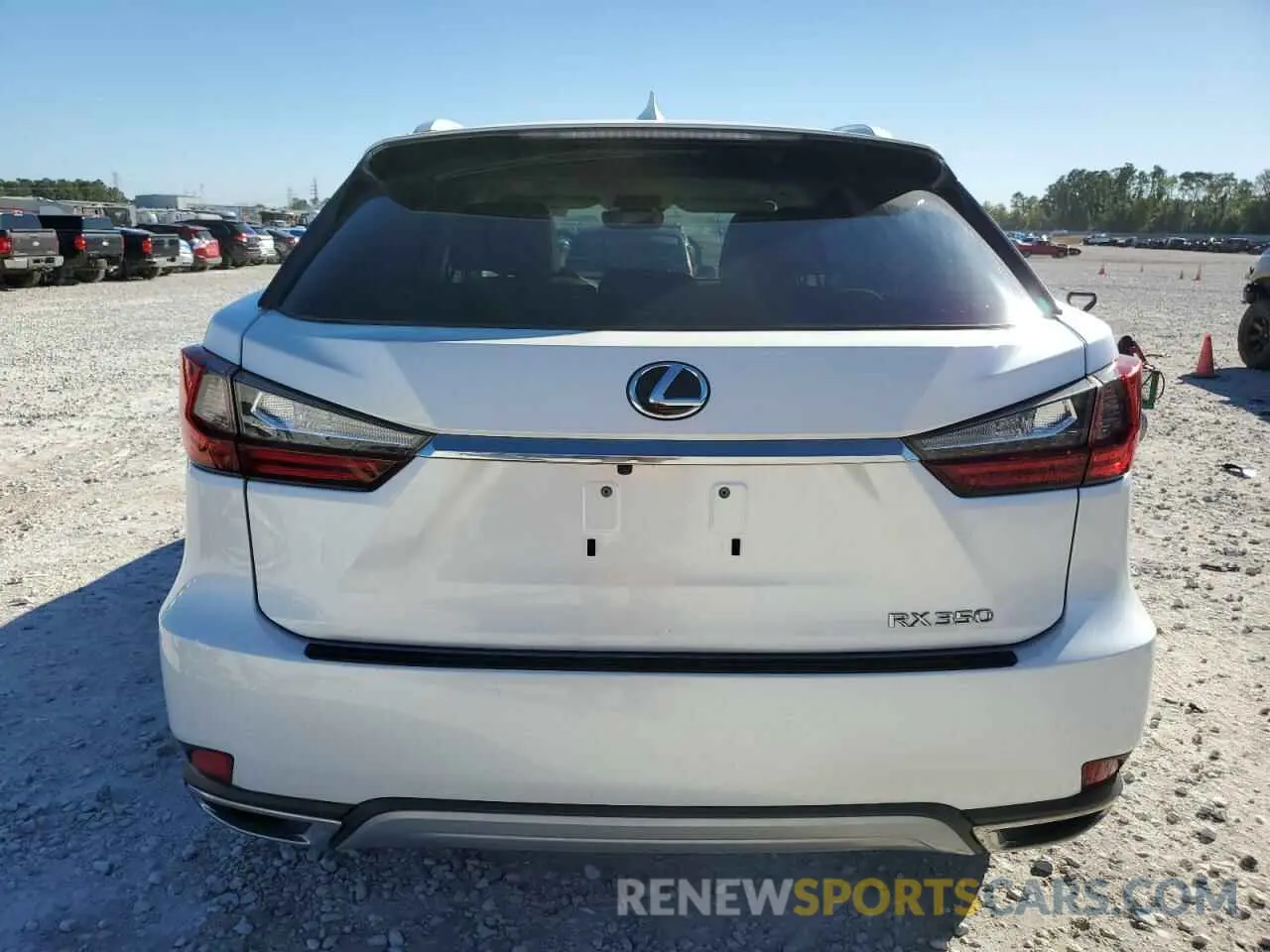 6 fotografías del automóvil dañado 2T2HZMAA2NC258178 LEXUS RX350 2022