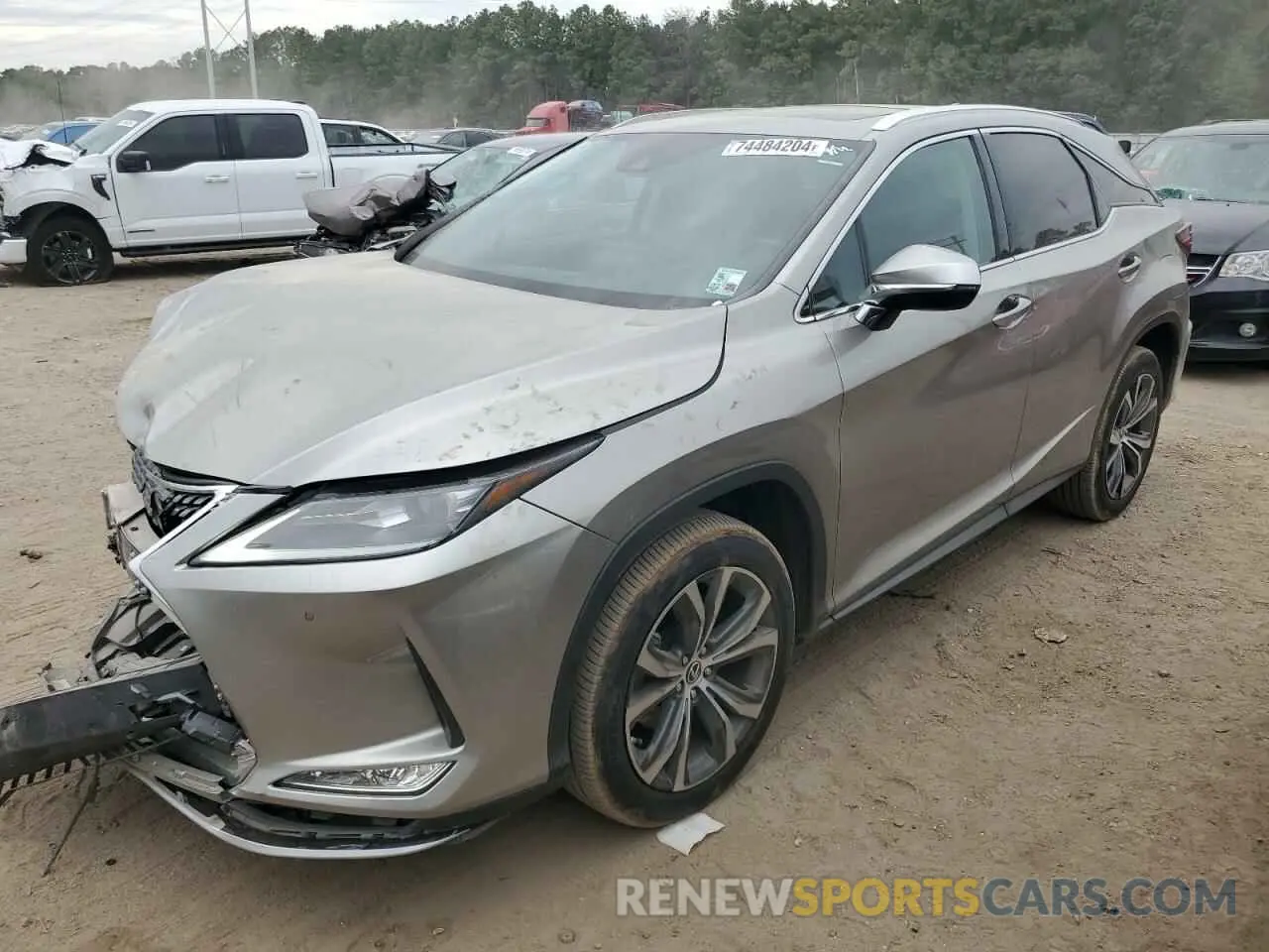 1 fotografías del automóvil dañado 2T2HZMAA3NC226582 LEXUS RX350 2022