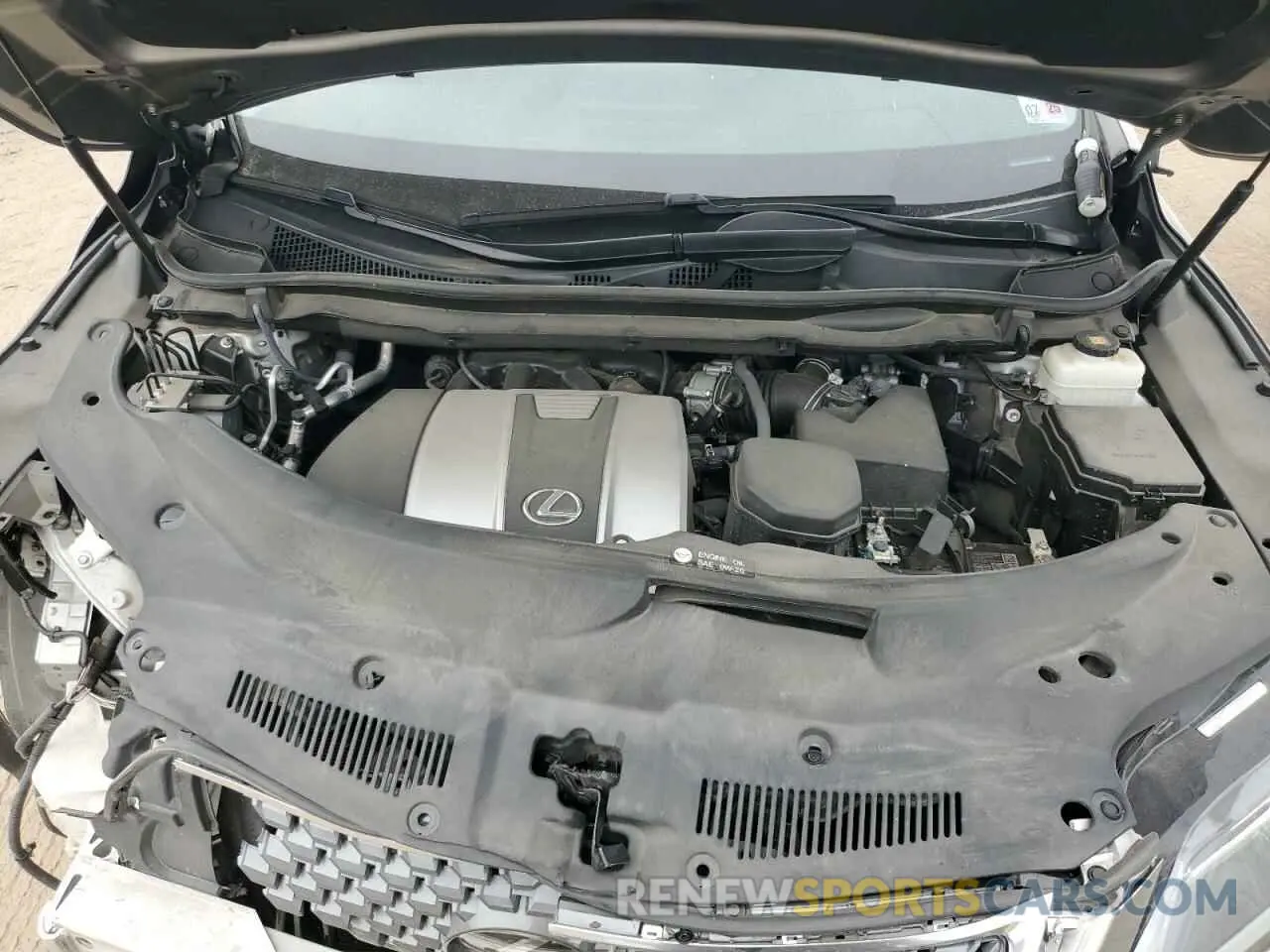 12 fotografías del automóvil dañado 2T2HZMAA3NC226582 LEXUS RX350 2022