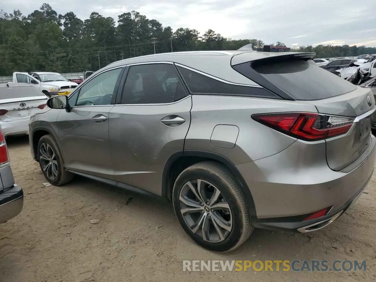 2 fotografías del automóvil dañado 2T2HZMAA3NC226582 LEXUS RX350 2022