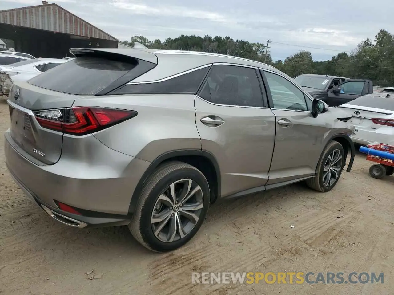 3 fotografías del automóvil dañado 2T2HZMAA3NC226582 LEXUS RX350 2022
