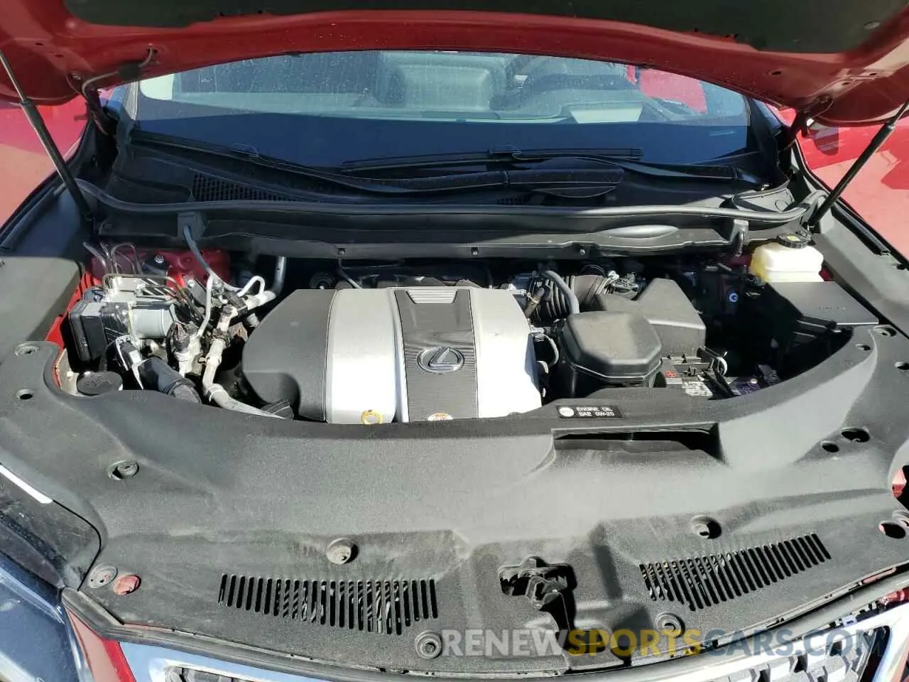 12 fotografías del automóvil dañado 2T2HZMAA3NC230146 LEXUS RX350 2022
