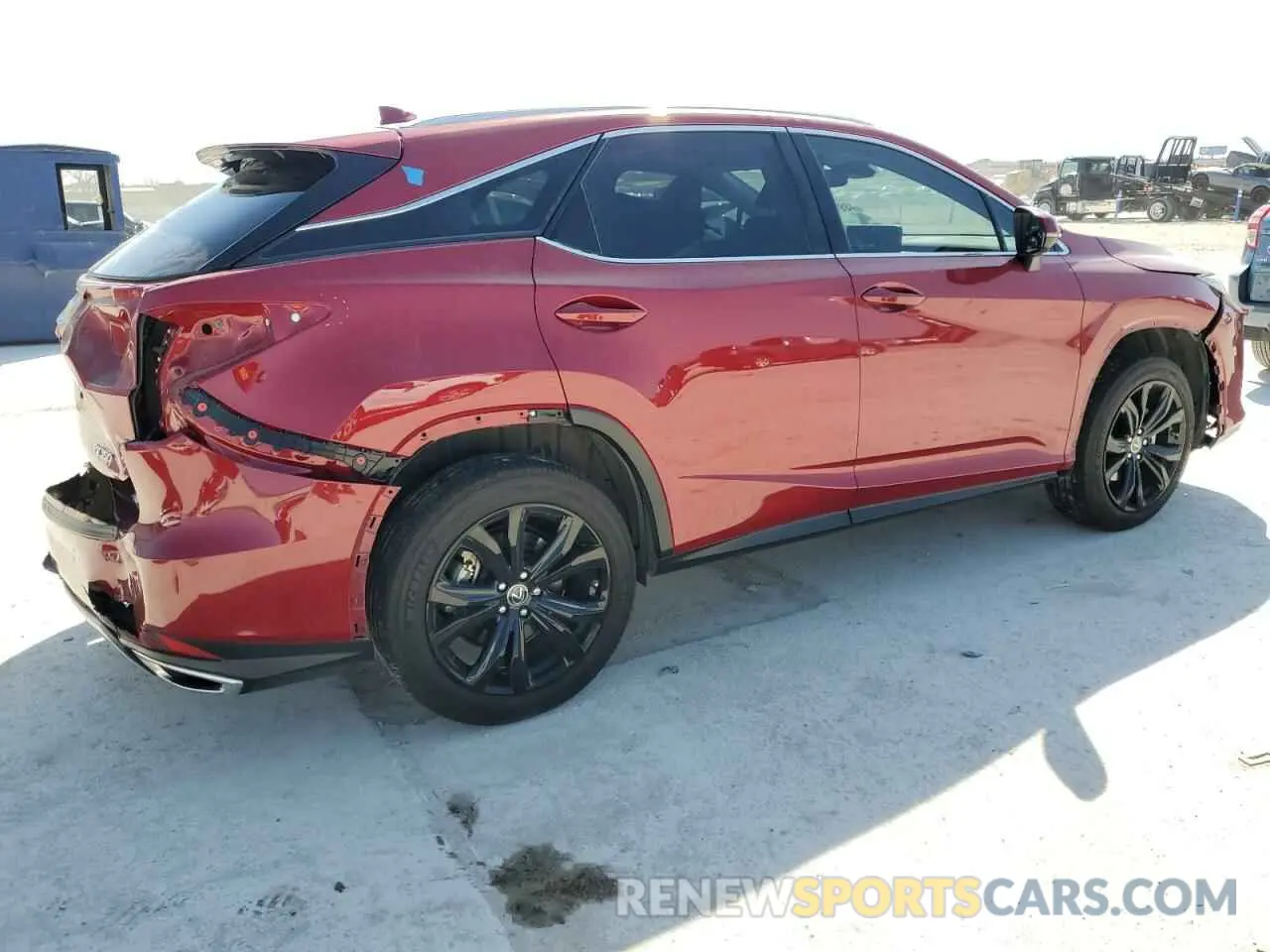 3 fotografías del automóvil dañado 2T2HZMAA3NC230146 LEXUS RX350 2022