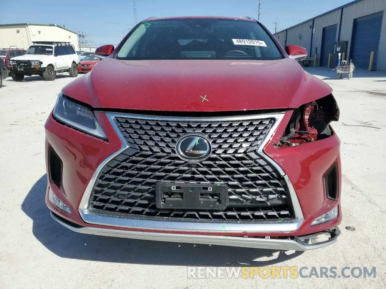 5 fotografías del automóvil dañado 2T2HZMAA3NC230146 LEXUS RX350 2022