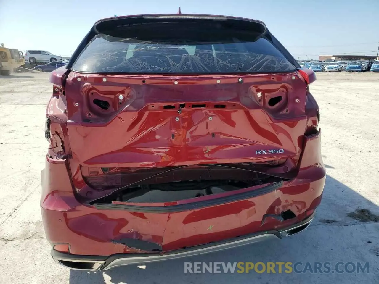 6 fotografías del automóvil dañado 2T2HZMAA3NC230146 LEXUS RX350 2022