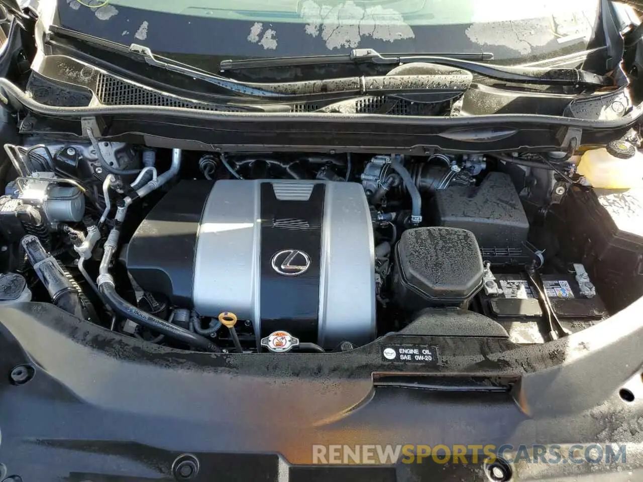 7 fotografías del automóvil dañado 2T2HZMAA3NC232558 LEXUS RX350 2022