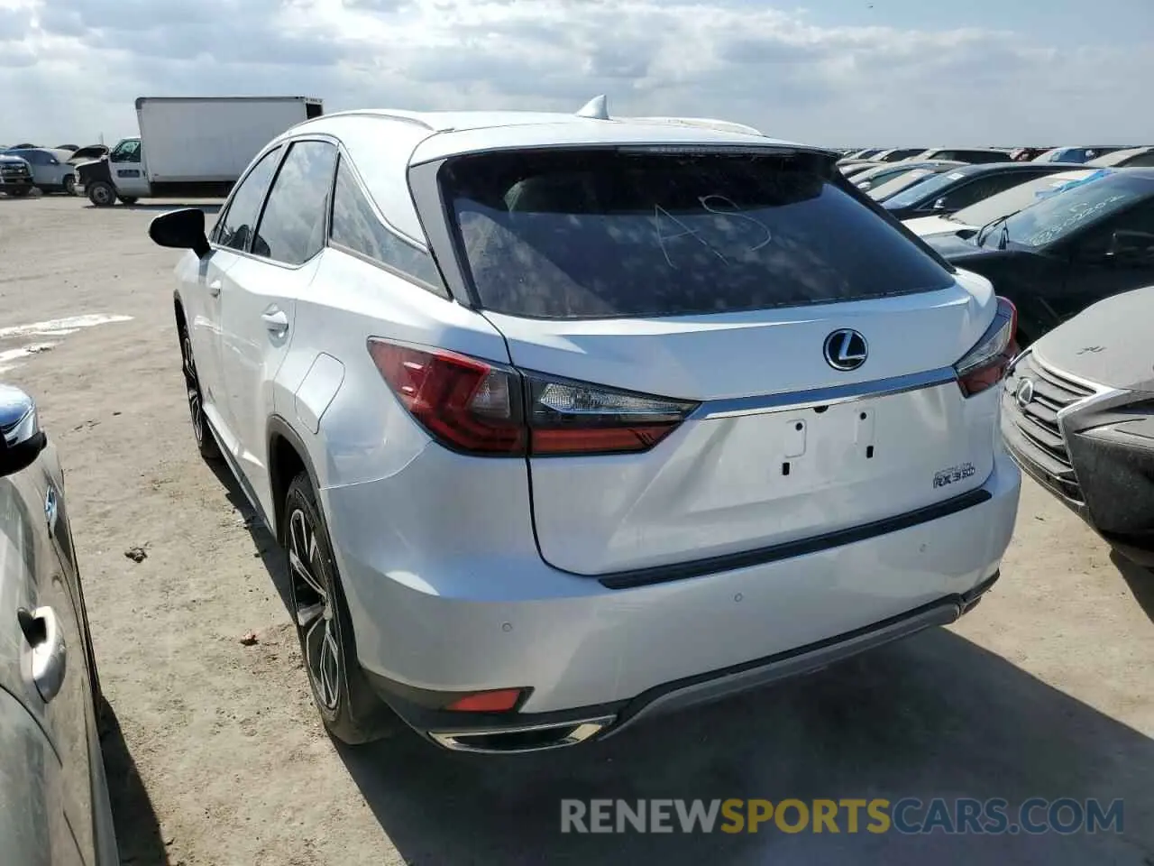 3 fotografías del automóvil dañado 2T2HZMAA4NC252723 LEXUS RX350 2022